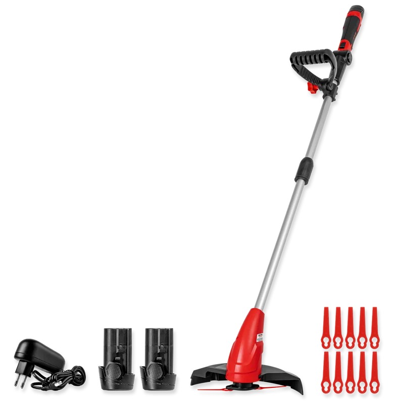 Akku-Rasentrimmer 12 V mit 2 Akkus