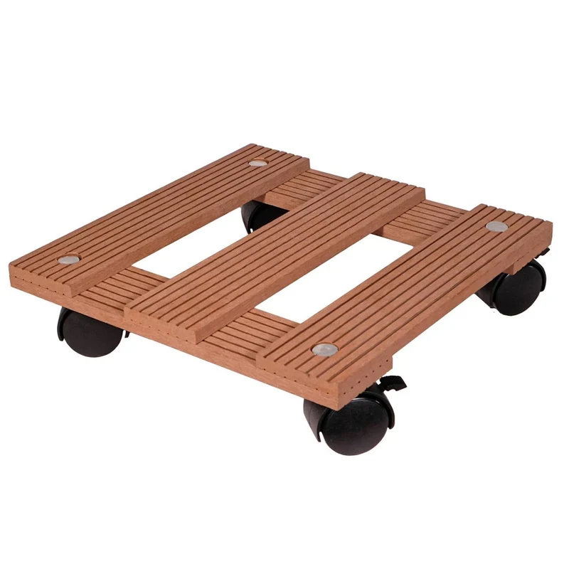 VIDEX WPC - Pflanzroller - Teak - 32cm