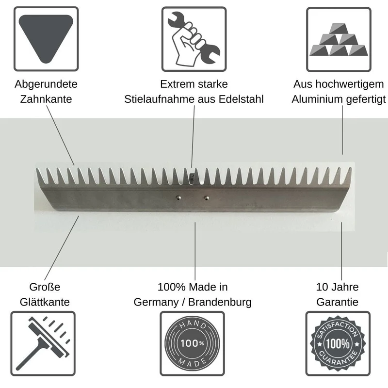 RISISANI Landscape Rake L-100 | Levelling Rake