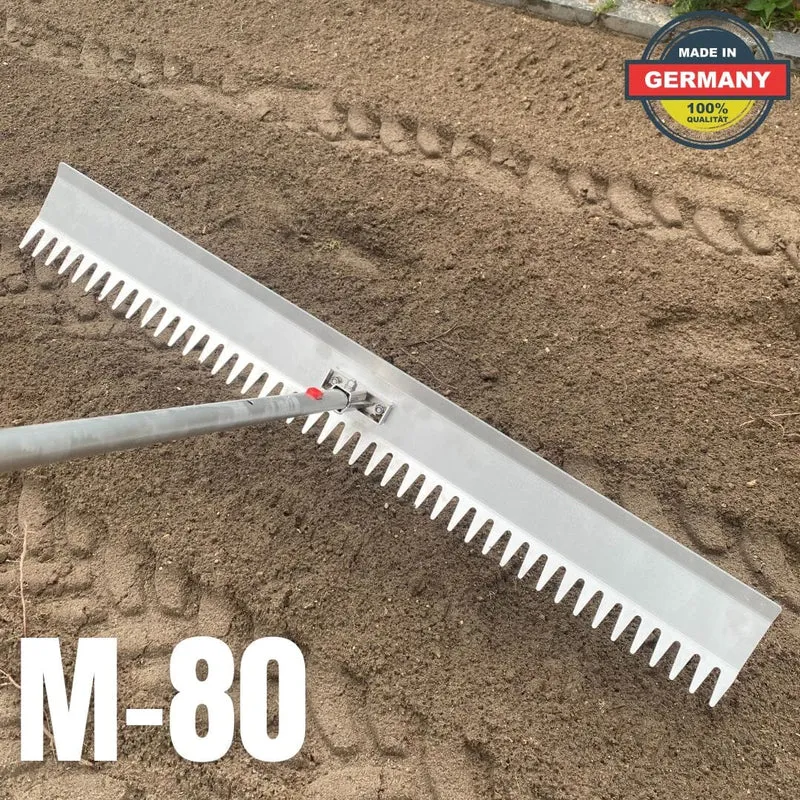 RISISANI Landscape Rake M-80 | Levelling Rake