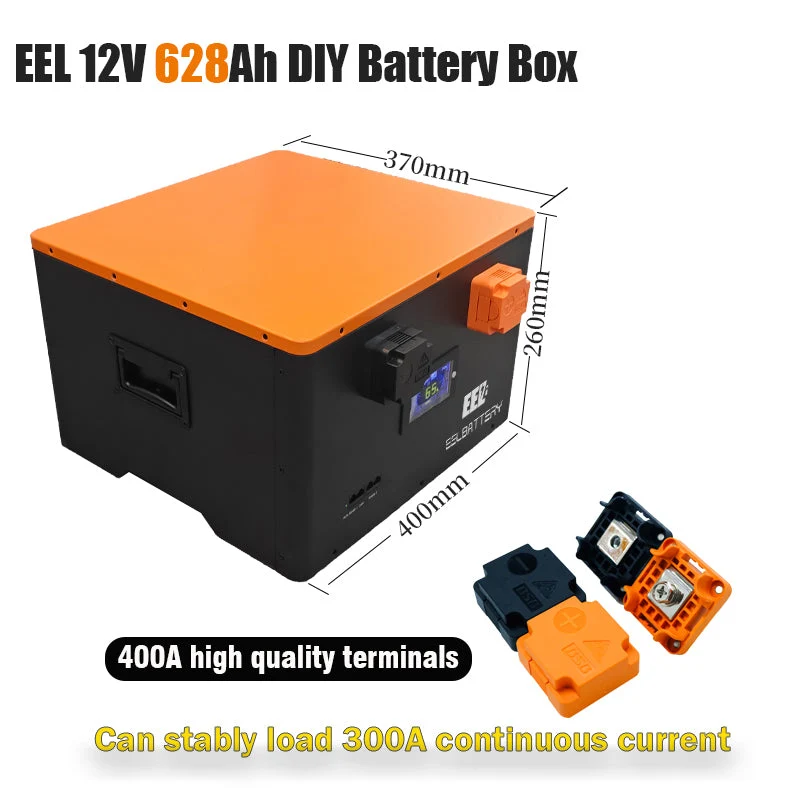 EU Stock-12V MB56 LiFePO4 Battery DIY Box with JK 300A Active Balance Smart BMS