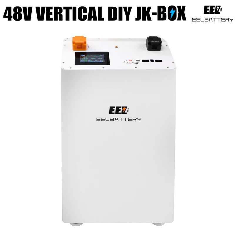 EEL 48V 16S DIY Vertical JK V3 Box DIY Battery Kits with JK V19 Inverter BMS and Wheels