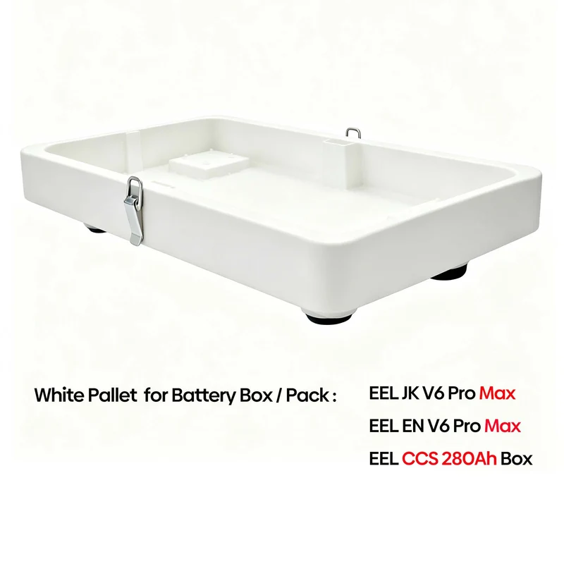 Battery Box Pallet Trolley with Wheels - EEL 48V 16S Server Rack Unit