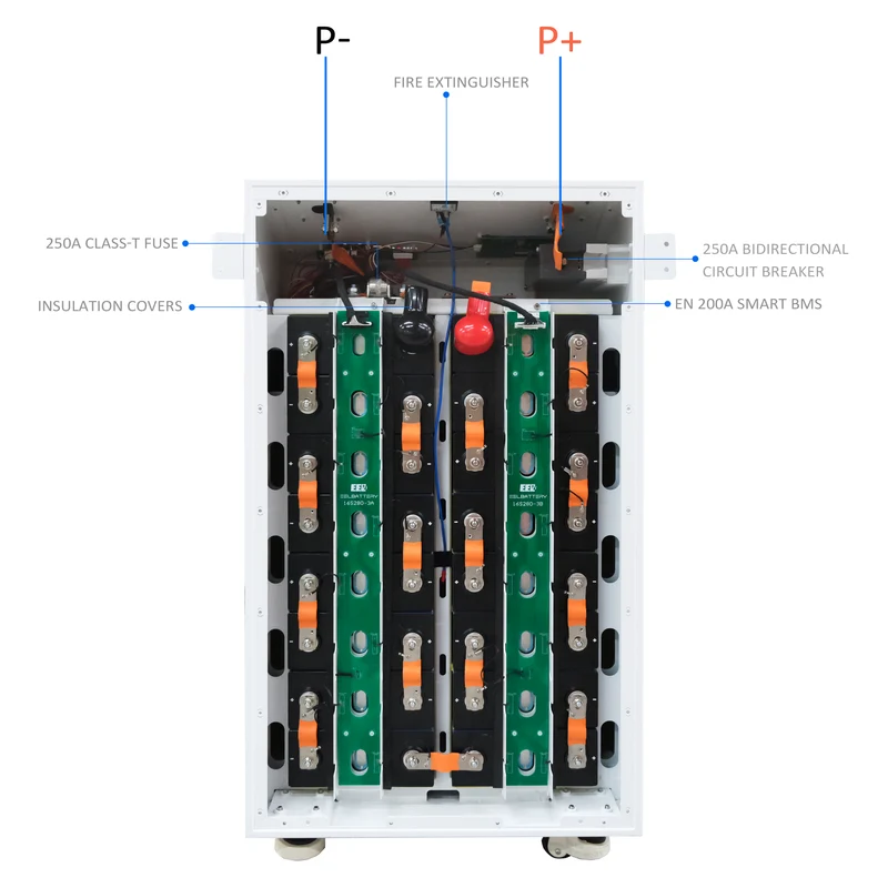 48V 17Kwh EEL Vertical LiFePO4 Battery Pack for Home Power Solar Energy Storage System