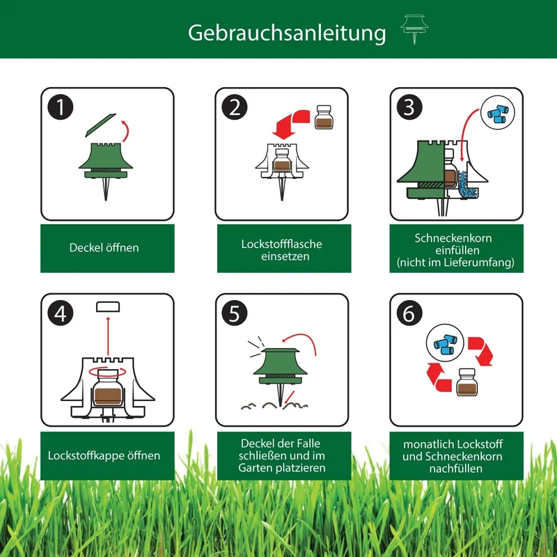 Schneckenfalle-Set