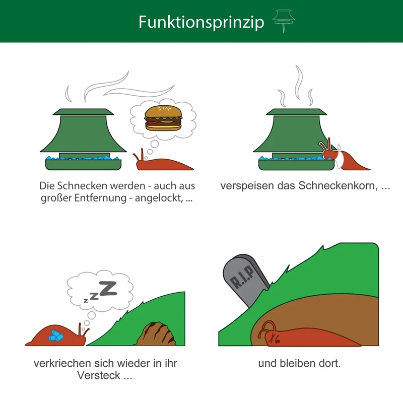 Schneckenfalle-Set