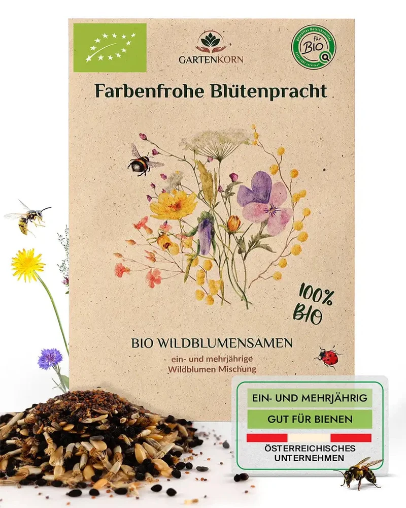 Bio-Wildblumensamen
