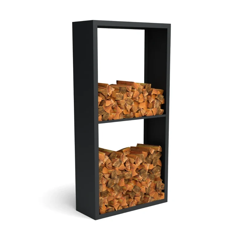 Holzlager Fremont Stahl farbig