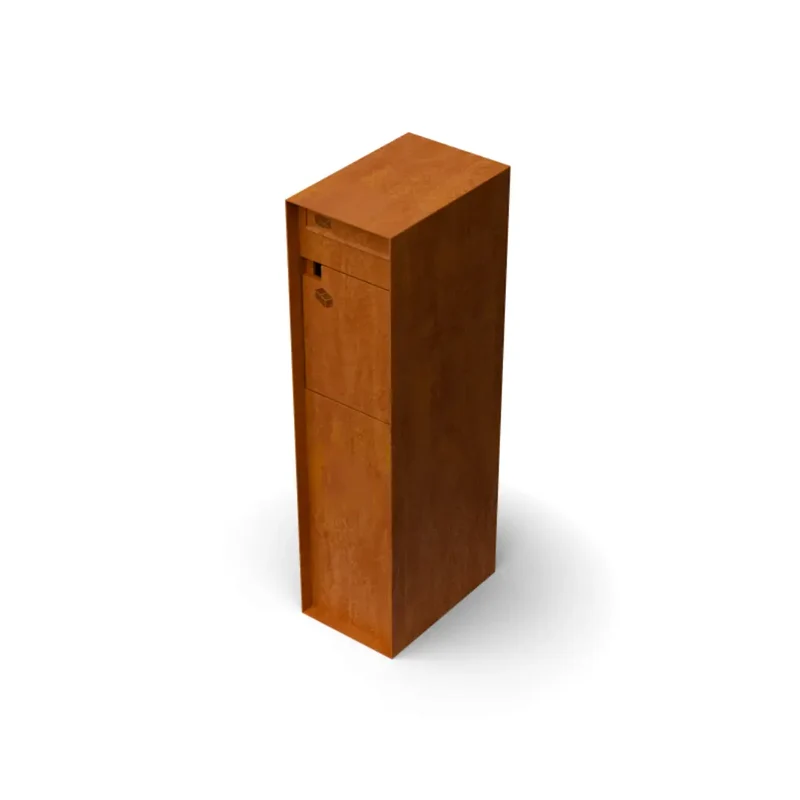 Standbriefkasten Melrose Cortenstahl
