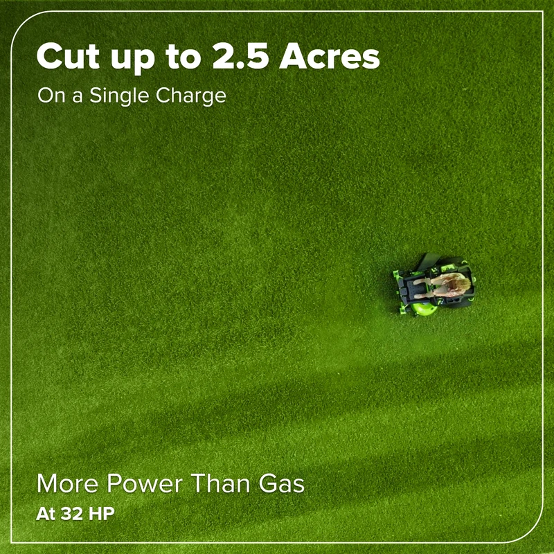 80V 42" Cordless Battery CrossoverZ Zero Turn Lawn Mower, (6) 6Ah Batteries and 600W Wall Charger, CRZ4282