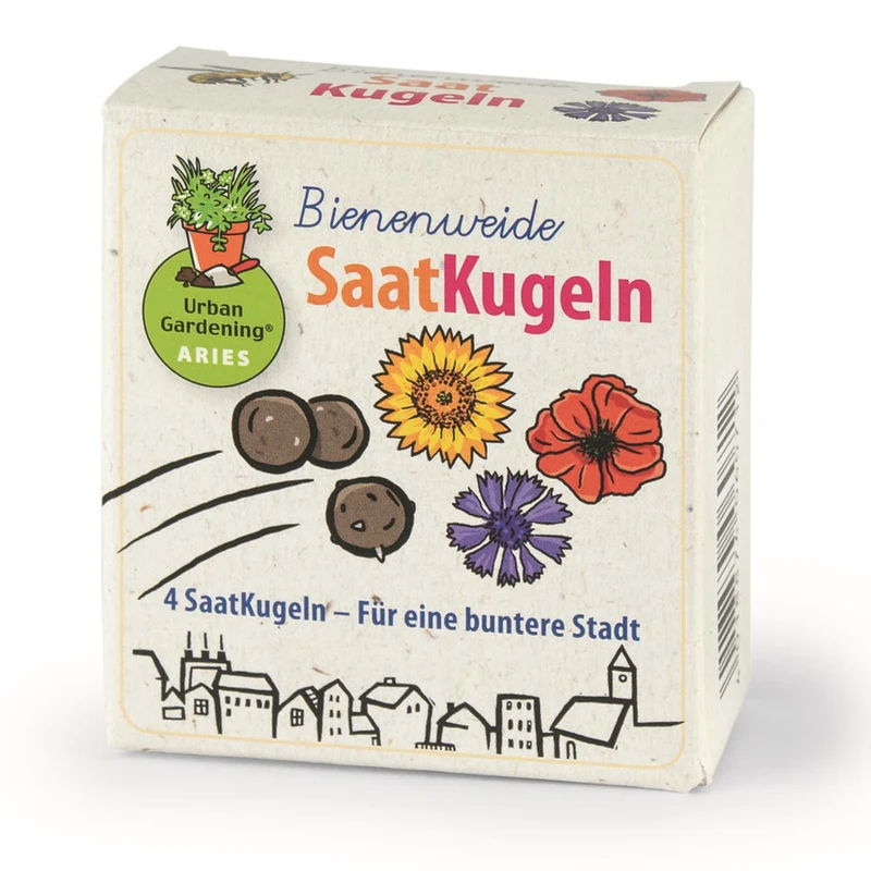 Bio-Saatkugeln Bienenweide