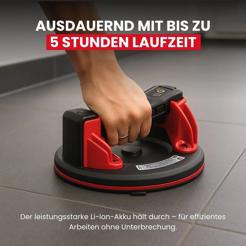 Akku Fliesenheber