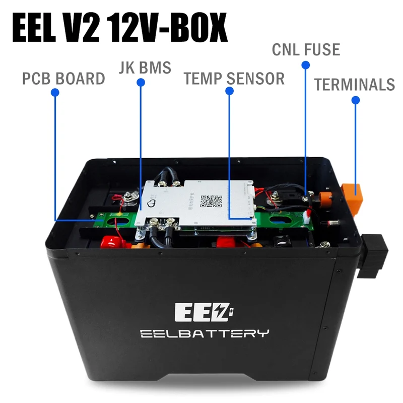 12V Preassembled Battery Pack - Superior Power Solution for RVs and Off-Grid