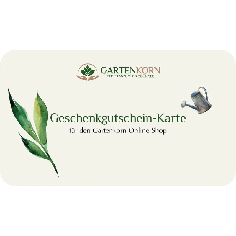Gartenkorn-Geschenkgutschein