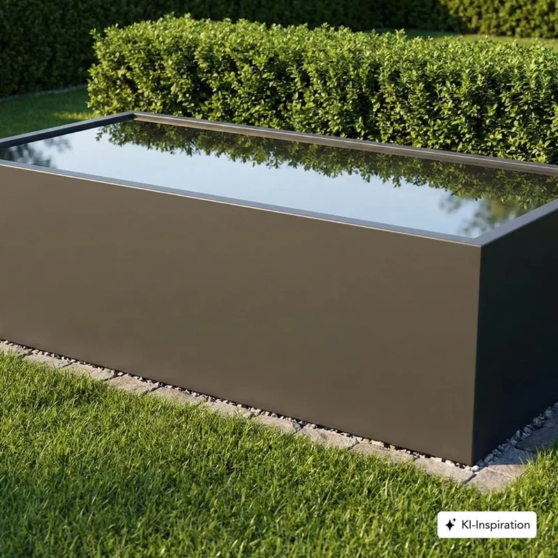 Wasserbecken Provo aus Aluminium