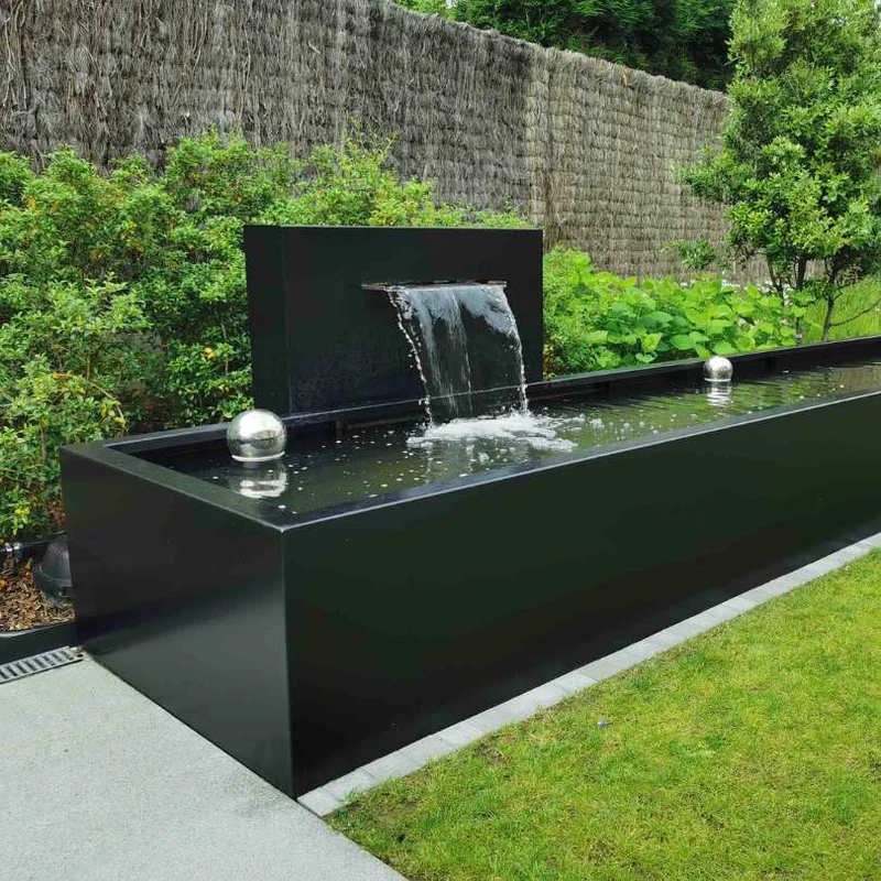 Wasserbecken Provo aus Aluminium