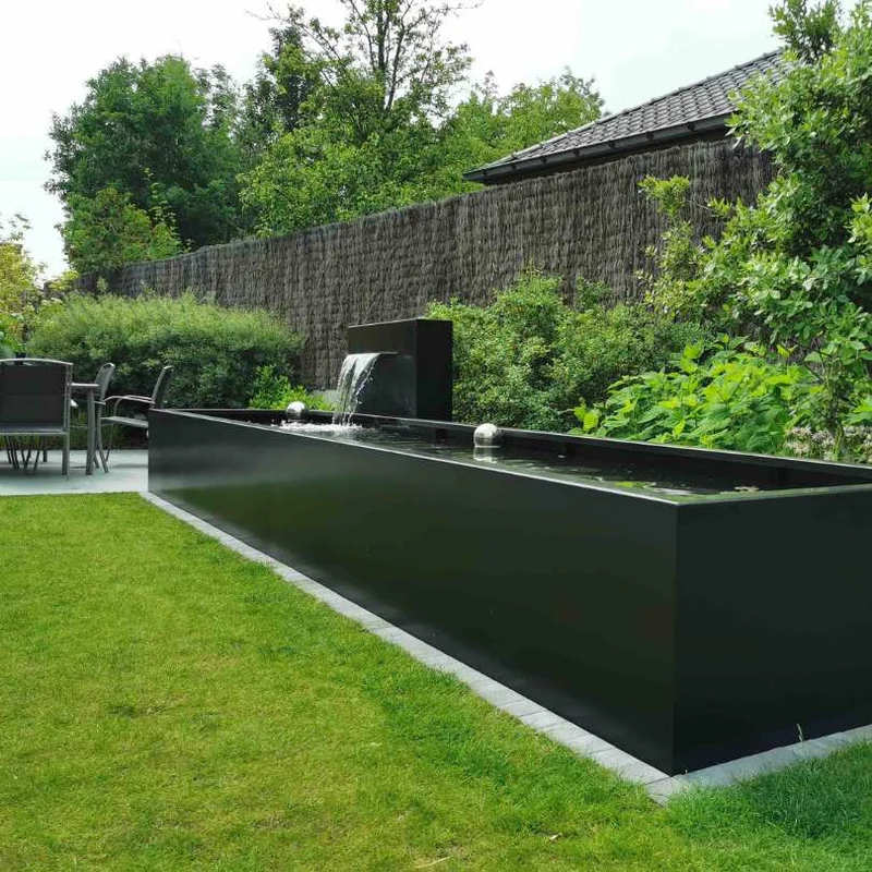 Wasserbecken Provo aus Aluminium