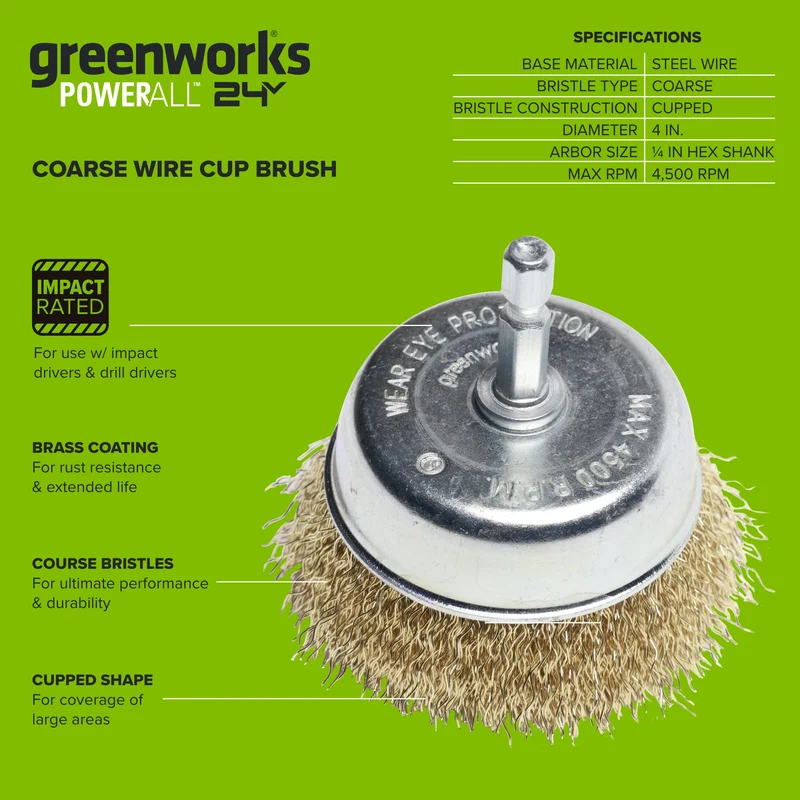 3-inch Cup Wire Wheel Brush