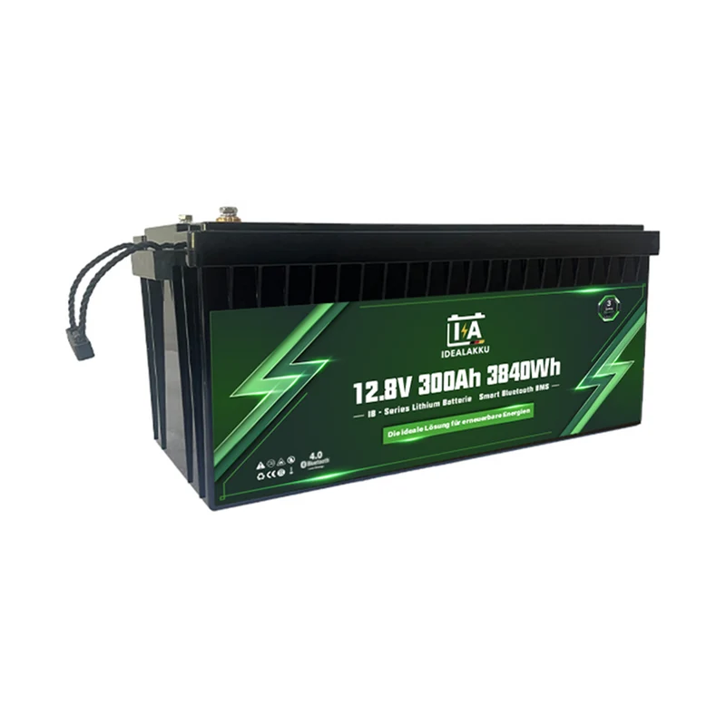 Batterie Lithium LiFePO4 12.8V 300Ah Bluetooth IB-12-300 – Remplacement AGM Gel