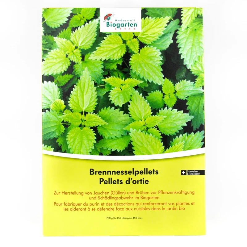 Brennnesselpellets