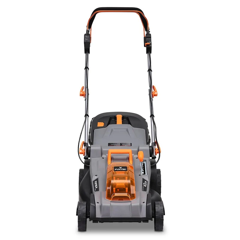 Akku Rasenmäher FX-E2RM43PRO Set mit flexiblem Antrieb