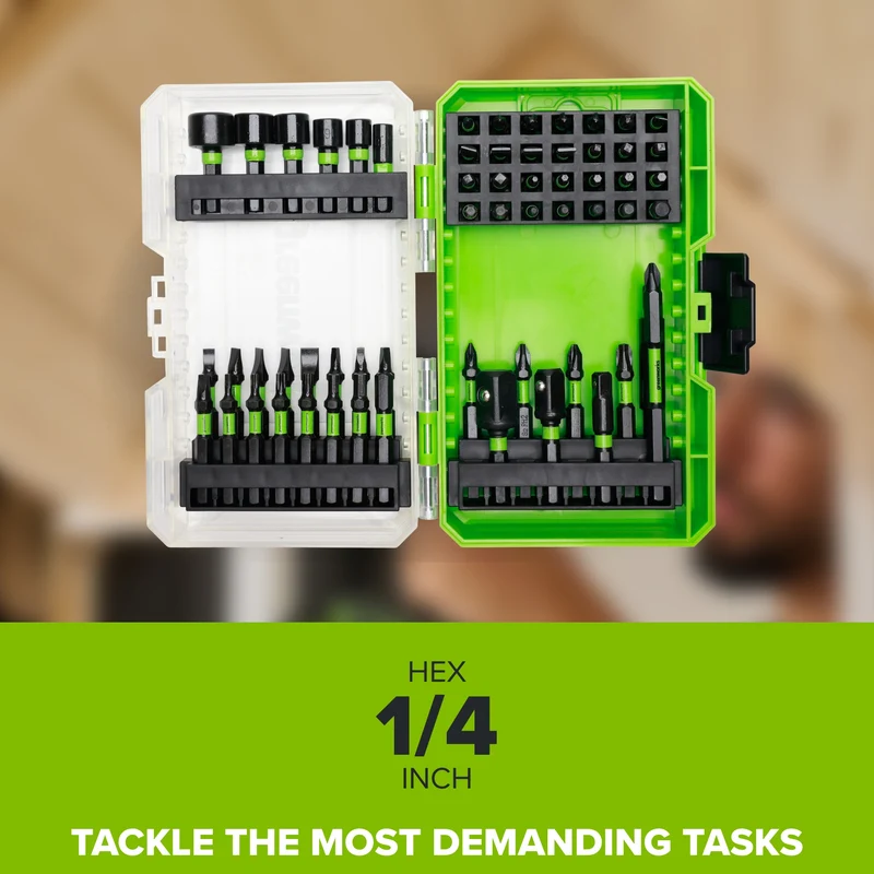 50-PC Impact Bit Set