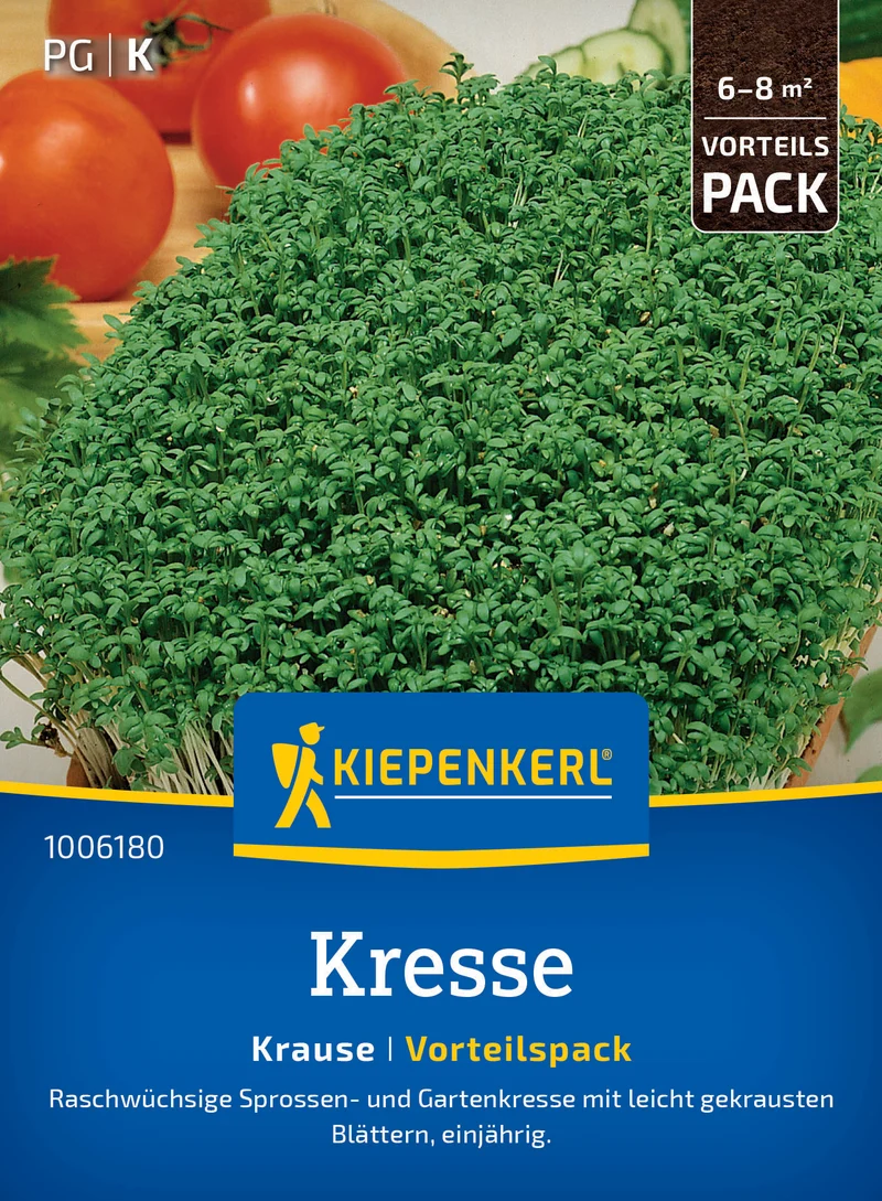 Kressesamen Krause, Vorteilspackung