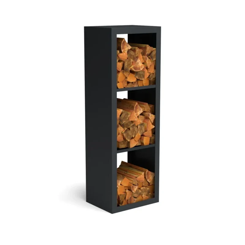 Holzlager Canyon Stahl farbig, klein