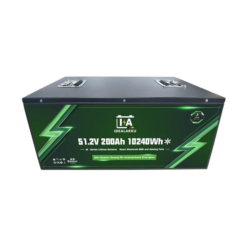 Batterie Lithium LiFePO4 48V 200Ah IB-48-200H – Remplacement plomb AGM GEL – BMS Bluetooth intégré