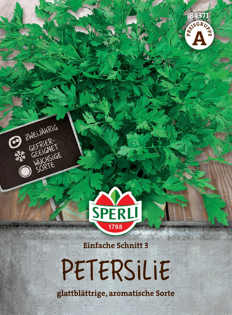 Petersiliensamen Einfache Schnitt 3
