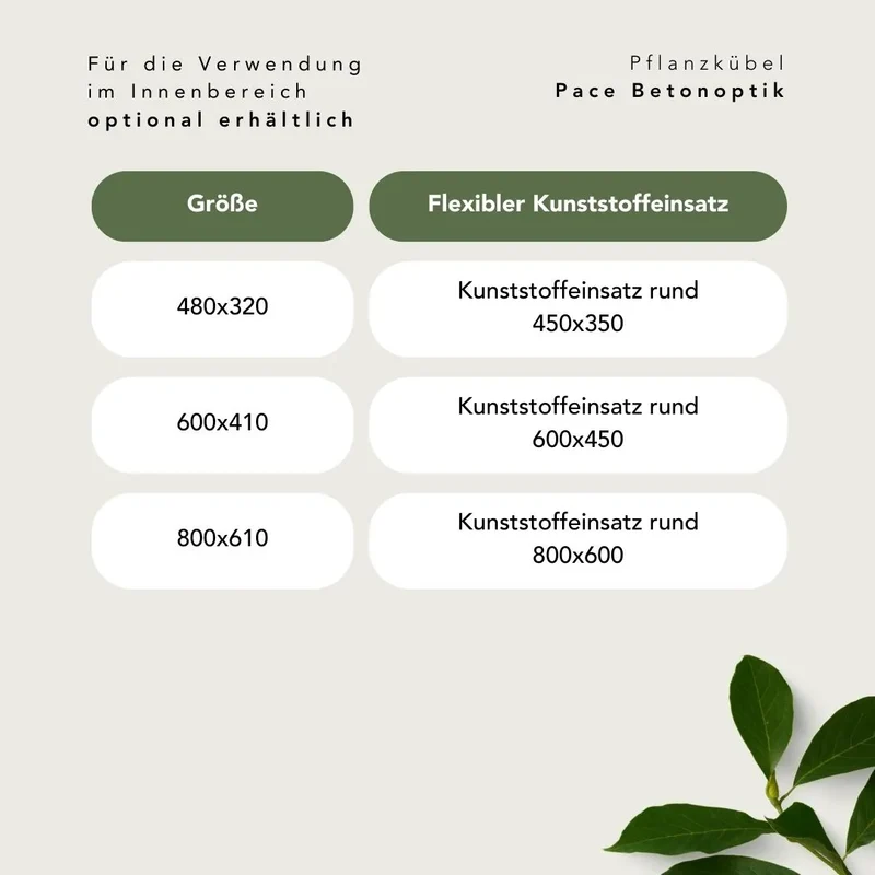 Pflanzkübel Pace Betonoptik
