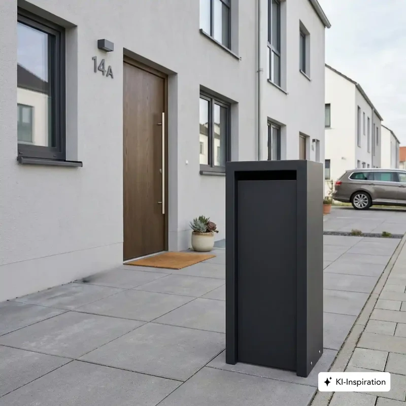 Standbriefkasten Laurel Stahl farbig
