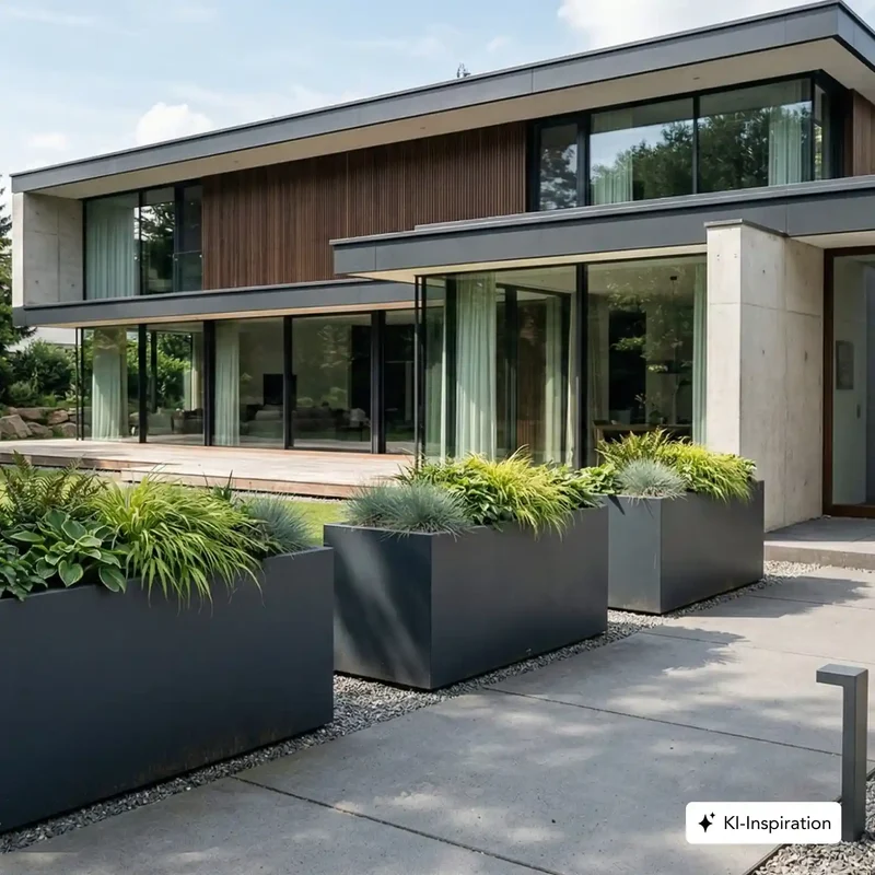 Pflanzkübel Arvin Aluminium farbig
