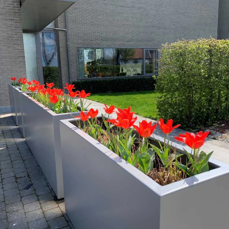 Pflanzkübel Arvin Aluminium farbig