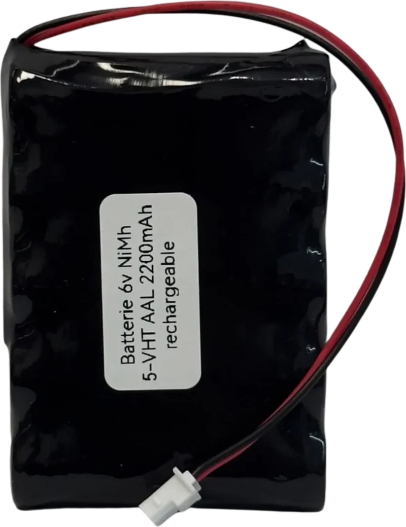 Batterie NiMH 6V 2.2Ah pour alarme Surtec Venus