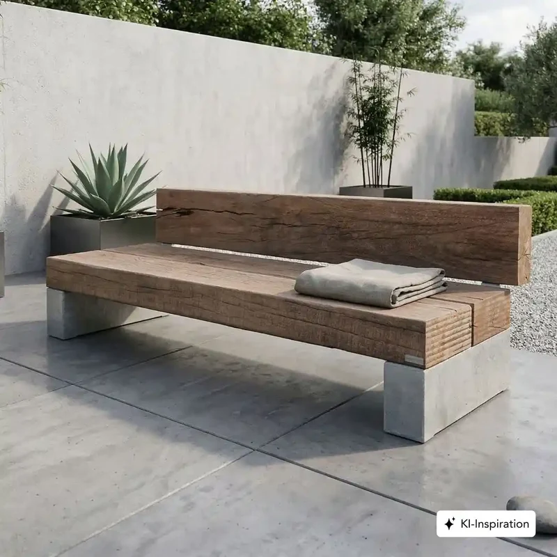 Loungebank Slinger Thors Design mit Lehne