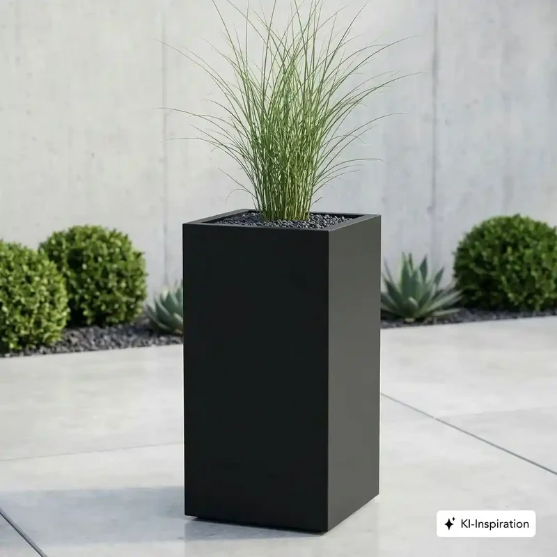 Pflanzkübel Lucia Aluminium farbig