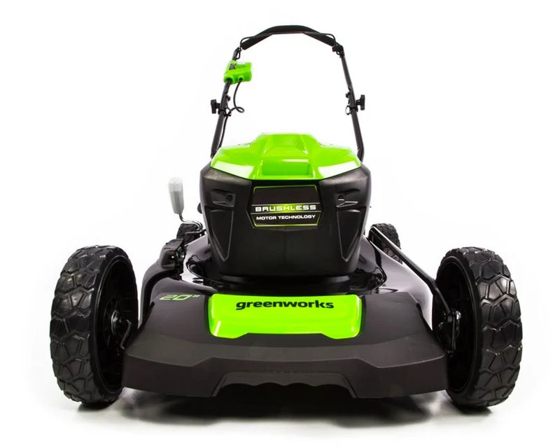 40V 20" Cordless Battery Push Lawn Mower: 5.0 Ah Battery and Charger, LM2034
