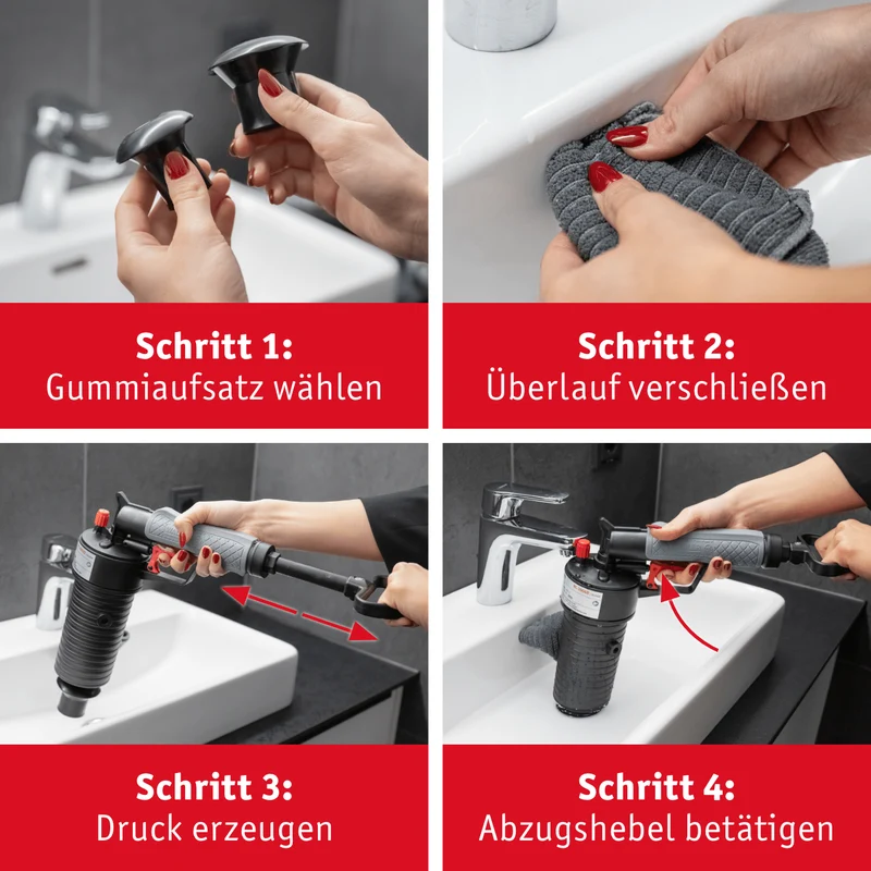 Pressluftrohrreiniger