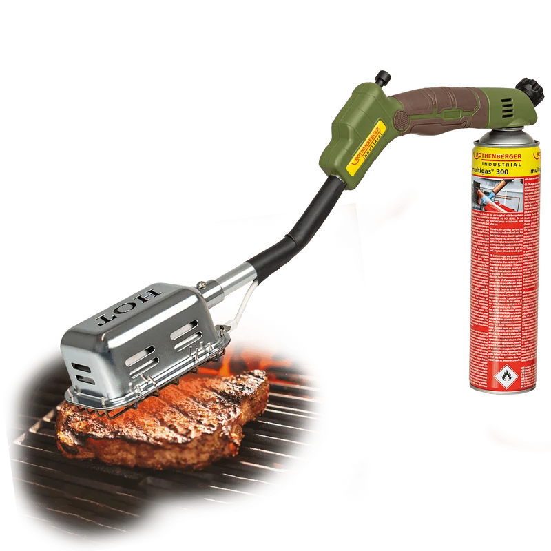 Handy Roaster mit Piezozündung inkl. Gas
