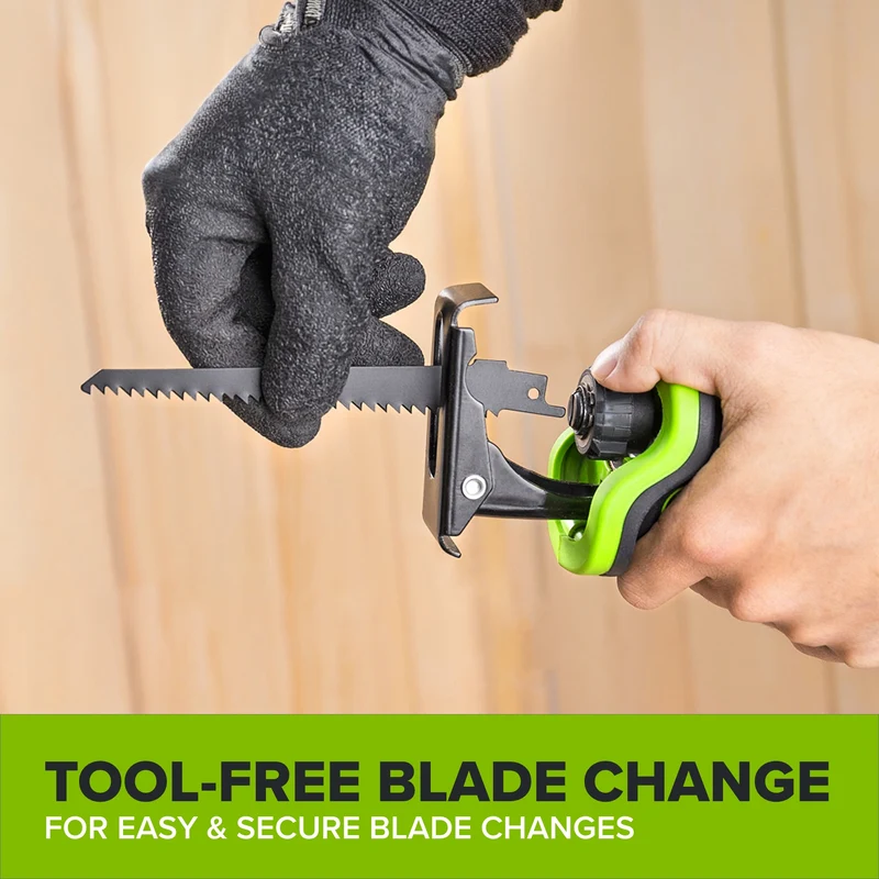 24V Cordless 280 in-lbs Drill/Driver Power Tool 3PC Combo Kit w/ 6-1/2" Circular Saw & 1-1/4" Reciprocating Saw : (2) 2.0Ah USB-C Battery, (2) 30W USB-C Charger, (2) 3' 100W USB-C Cable
