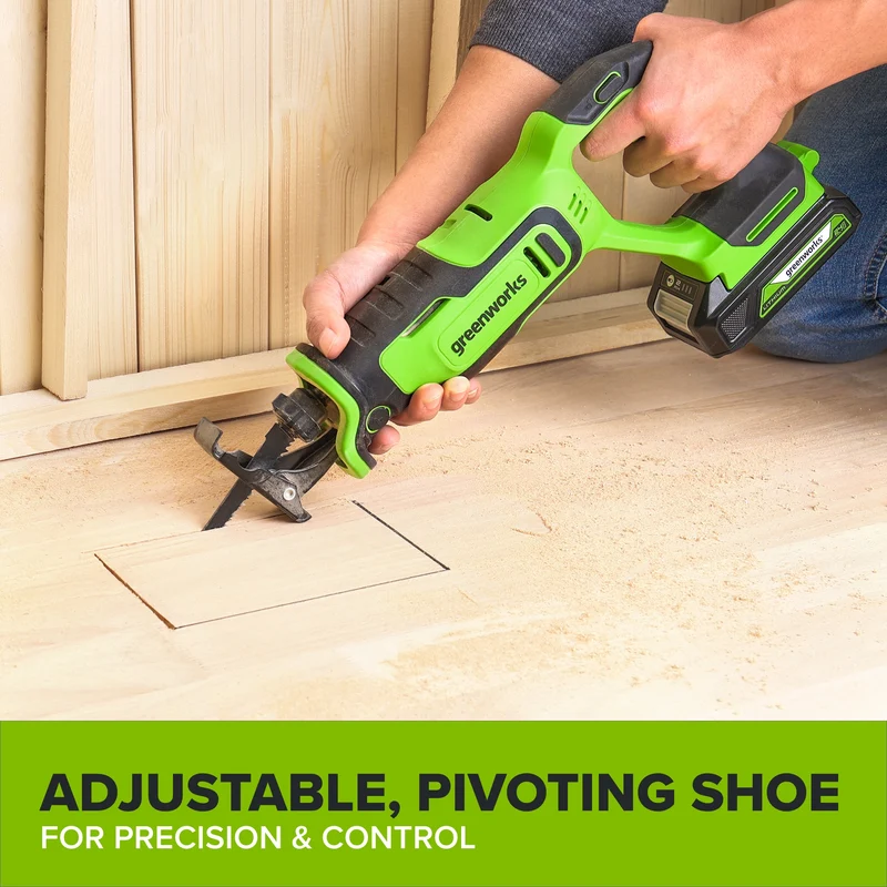 24V Cordless 280 in-lbs Drill/Driver Power Tool 3PC Combo Kit w/ 6-1/2" Circular Saw & 1-1/4" Reciprocating Saw : (2) 2.0Ah USB-C Battery, (2) 30W USB-C Charger, (2) 3' 100W USB-C Cable