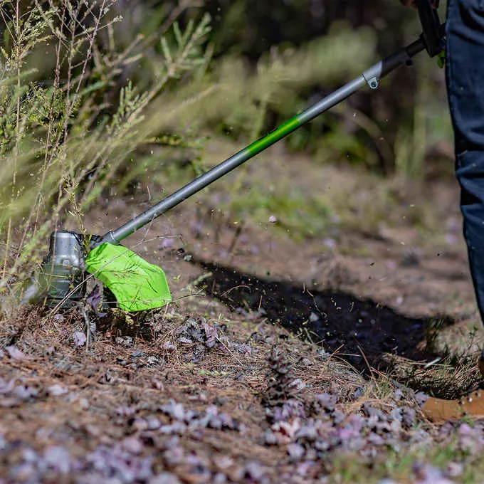 RENEWED 80V 17" Brushless String Trimmer: 2.0 Ah Battery and Charger