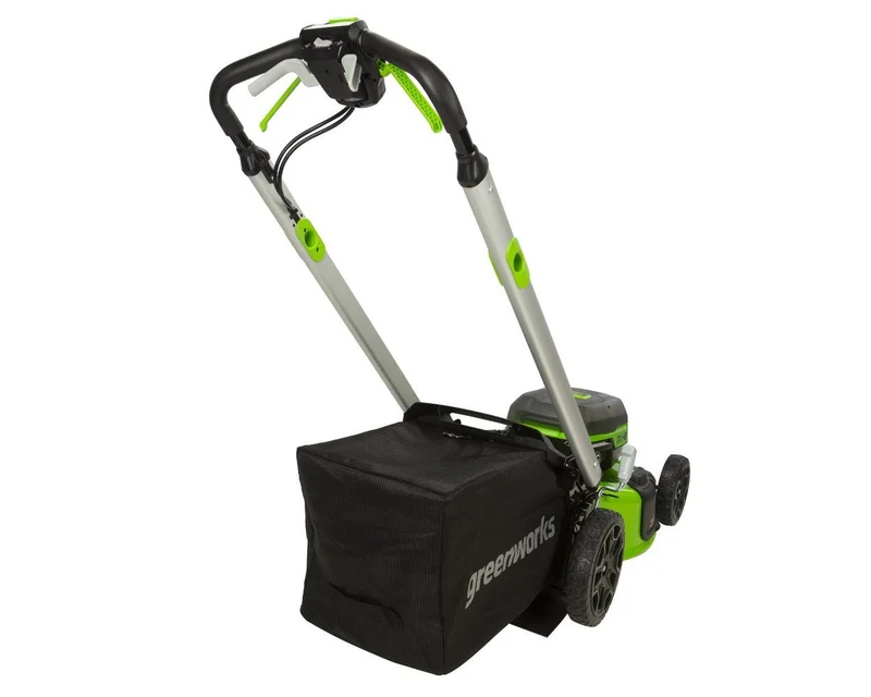 48V (24V x 2) 21" Cordless Battery Self-Propelled Lawn Mower w/ (4) 4.0Ah USB Batteries & (2) Dual Port Chargers, LM2102S