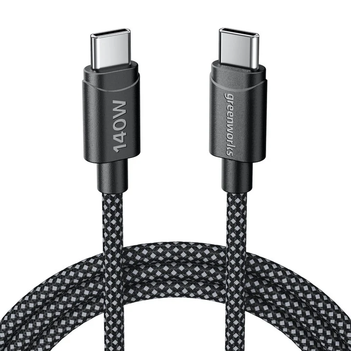 6FT 140W Fast Charging Cord, Bi-Directional USB-C