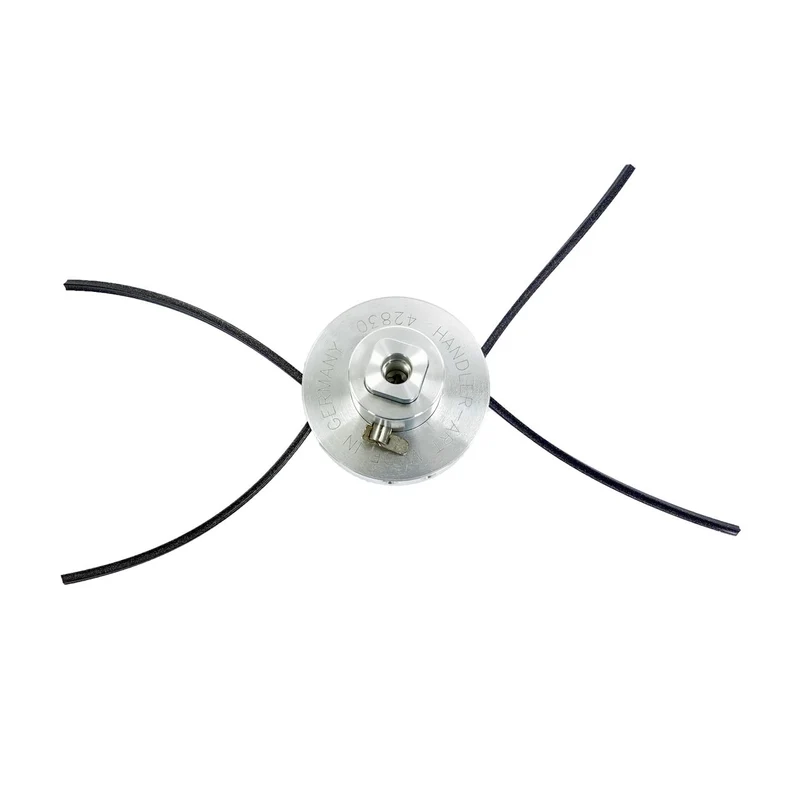 Wildkrautbürstenaufsatz inkl. Fadenkopffunktion 8mm für Rasentrimmer