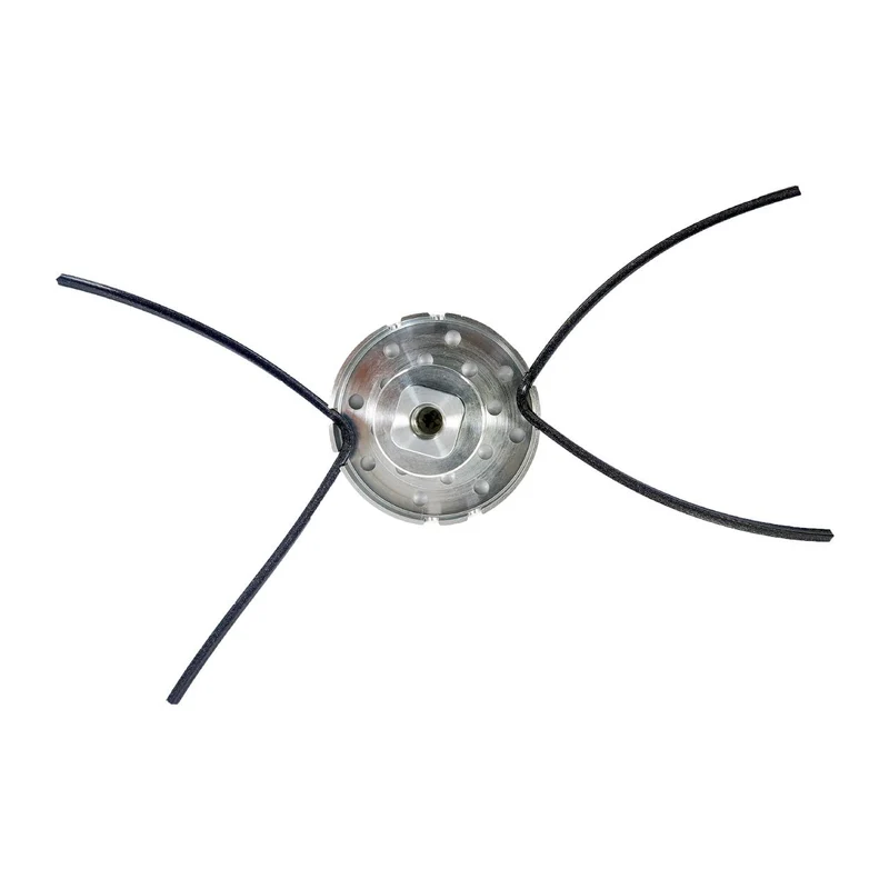 Wildkrautbürstenaufsatz inkl. Fadenkopffunktion 8mm für Rasentrimmer
