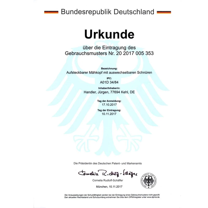 Easy-Cleaner / Wildkrautbürste Aufsatz 10mm für FUXTEC Motorsensen