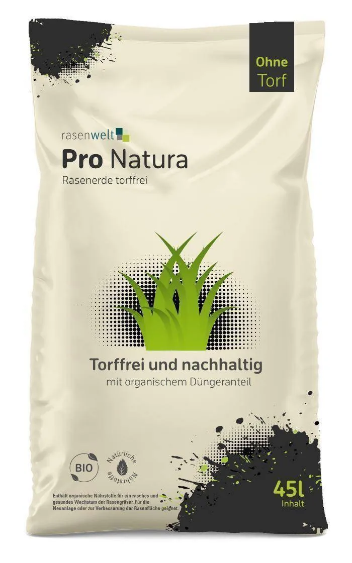 rasenwelt Rasenerde torffrei 45L