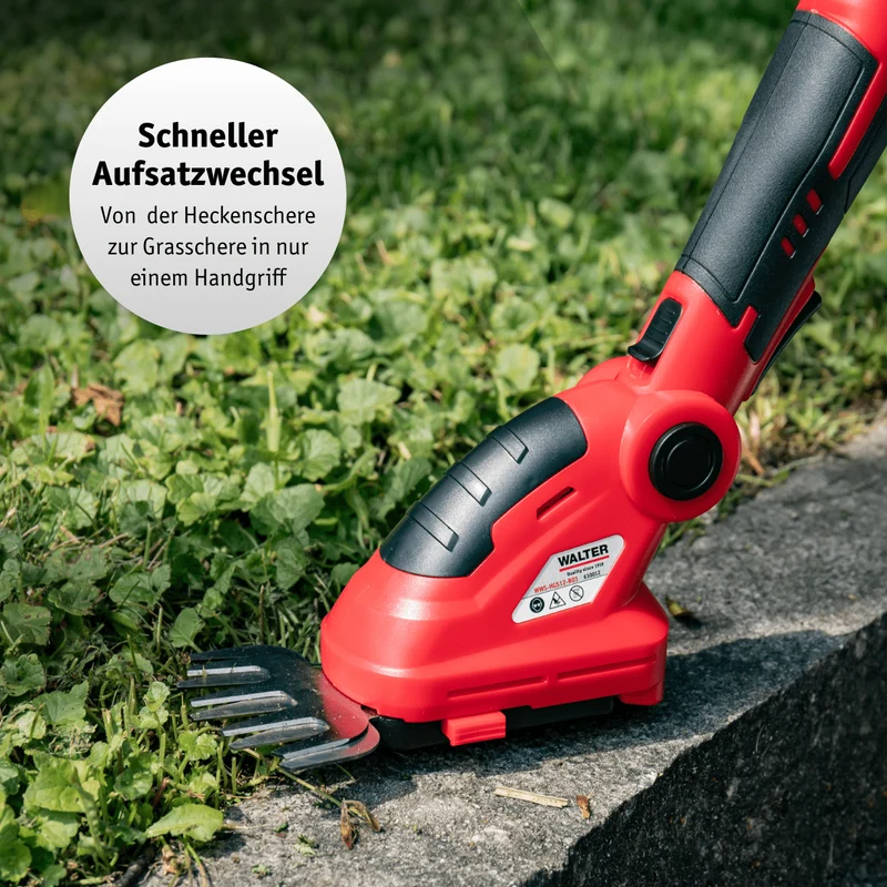Li-Ion Akku-Heckenschere/Grasschere 12 V